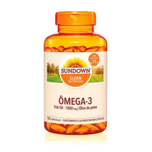 Ômega 3 Fish Oil 1000mg Sundown 120 cápsulas