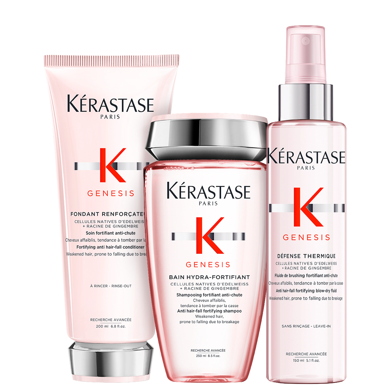 Kit Kérastase Genesis Trois (3 Produtos)