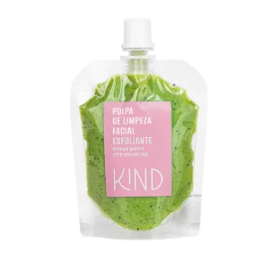 Polpa de Limpeza Facial Esfoliante Kind 80g