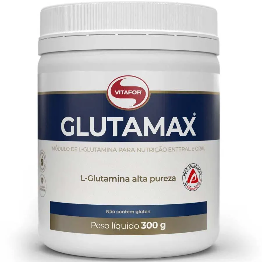 Glutamina Vitafor 300g Glutamax Vitafor L-glutamina Vegetal