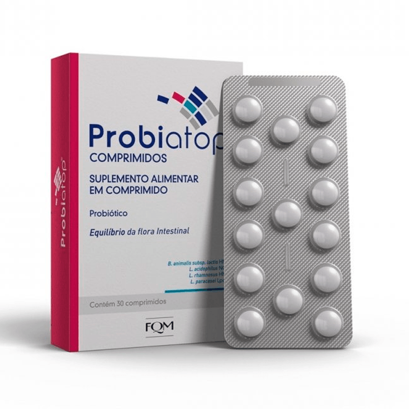 Probiótico Probiatop 30 Comprimidos